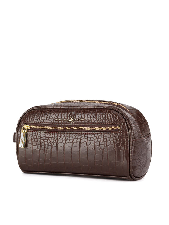 Beverly Hills Polo Club Beverly Hills Polo Club Neseser BHPC-W1-001-AW24 Smeđa