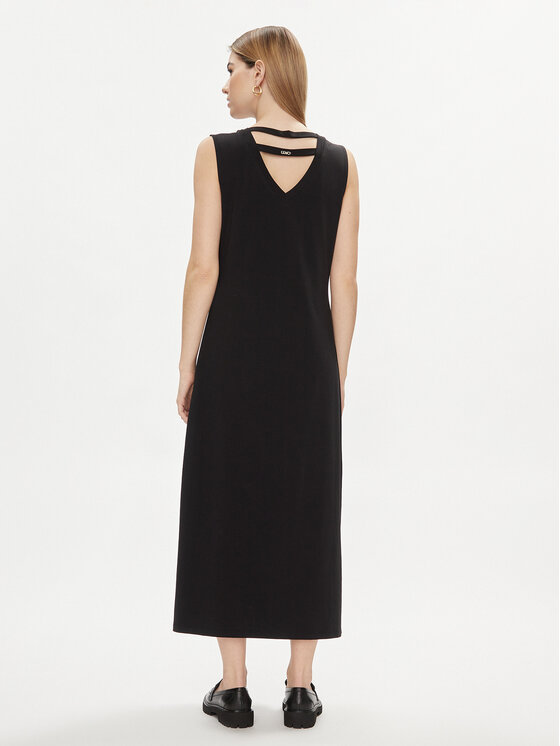 Liu Jo Sport Liu Jo Sport Haljina za svaki dan TA4262 JS088 Crna Regular Fit