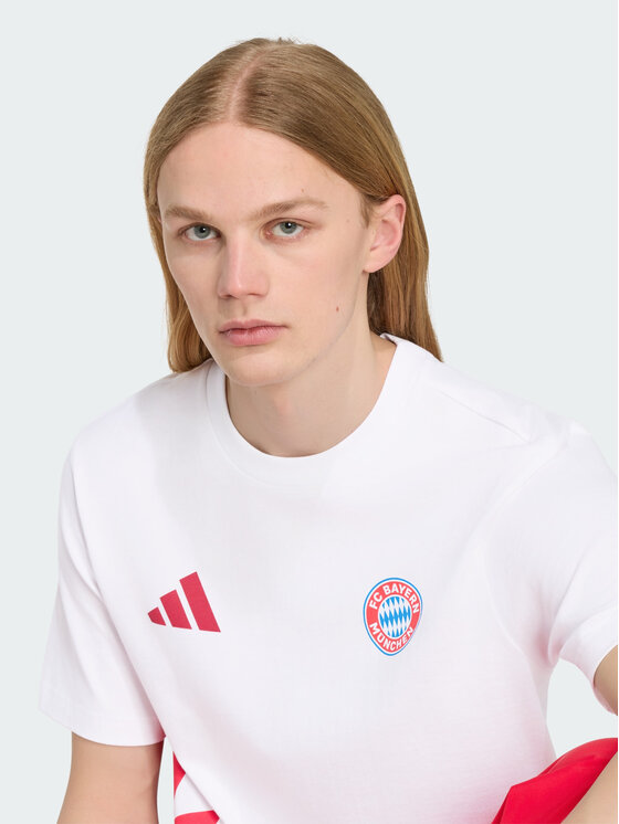 adidas adidas Koszulka techniczna 169211 Biały Regular Fit