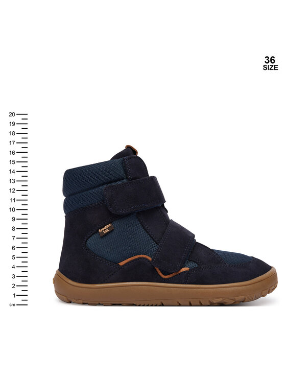 Froddo Froddo Zimski škornji Barefoot Tex Winter Tl G3160247-T DD Mornarsko modra