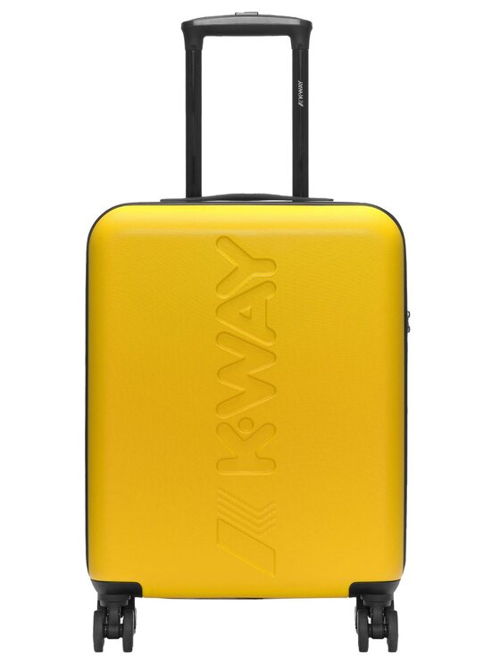 K-Way K-Way Valigia da cabina K-WAY TROLLEY SMALL K11416W Giallo
