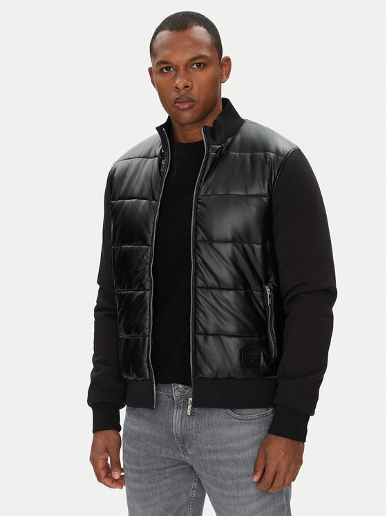 KARL LAGERFELD KARL LAGERFELD Geacă 505065 553565 Negru Regular Fit