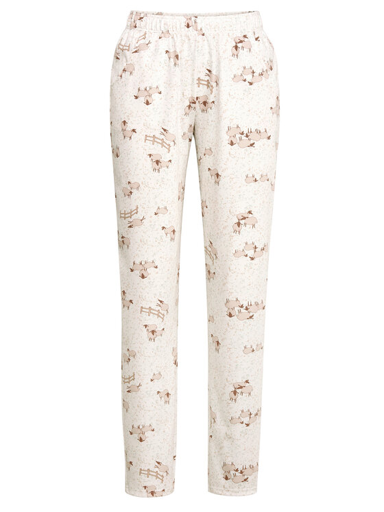 Calida Calida Dámske nohavice 29854 Béžová Comfortable Fit