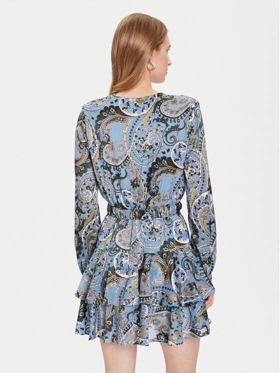 Guess Guess Kleid für den Alltag W5BK53 W2770 Blau Regular Fit