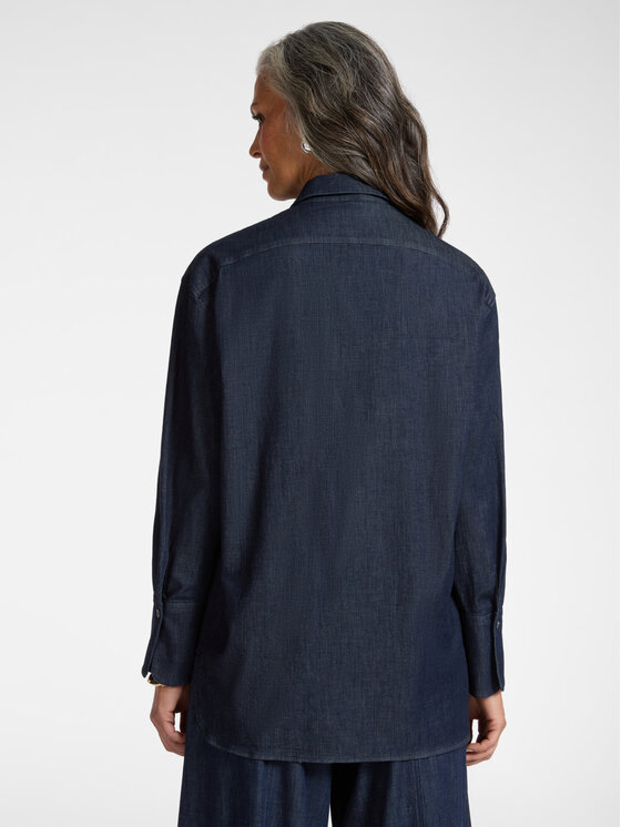 Elena Mirò Elena Mirò Camicia 5410P000265N034 Blu Regular Fit