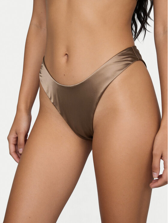 Calvin Klein Swimwear Calvin Klein Swimwear Spodný diel bikín LV00Q61116 Hnedá
