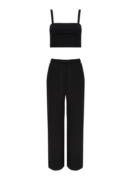 MAI MAI Top RAJA Czarny Oversize