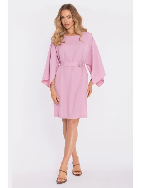 Made of Emotion Made of Emotion Abito da cocktail M908 Rosa chiaro A-Line Fit