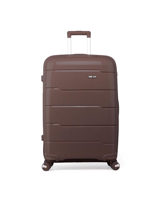 Semi Line Semi Line Valigia media T5792-2 Marrone