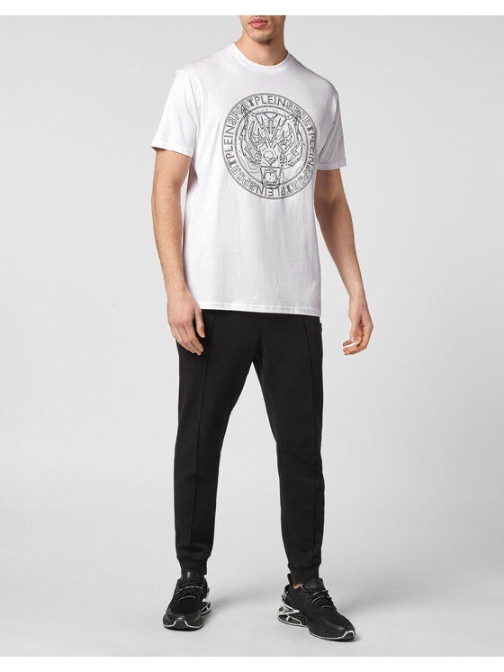 Plein Sport Plein Sport T-shirt 1293 Bianco Regular Fit