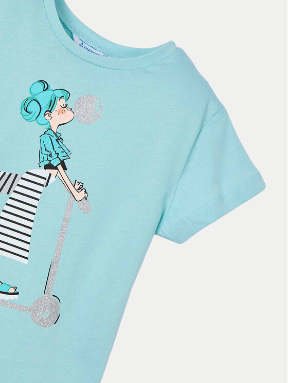 Mayoral Mayoral T-shirt 3014 Plava Regular Fit