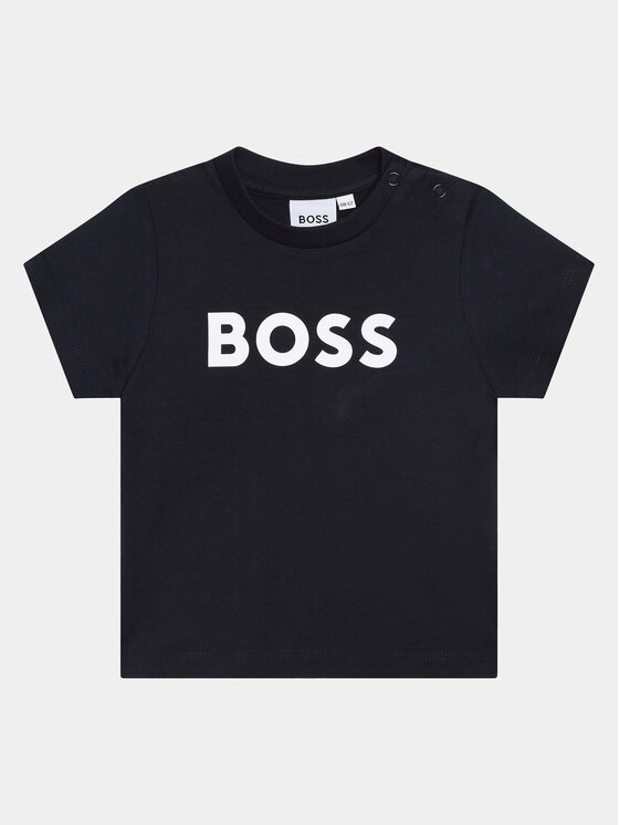 Boss T-shirt J05P12 M Tamnoplava Regular Fit