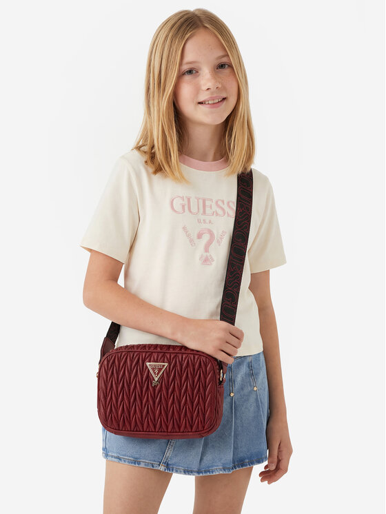 Guess Guess Handtasche J5YZ08 WHEG0 Dunkelrot