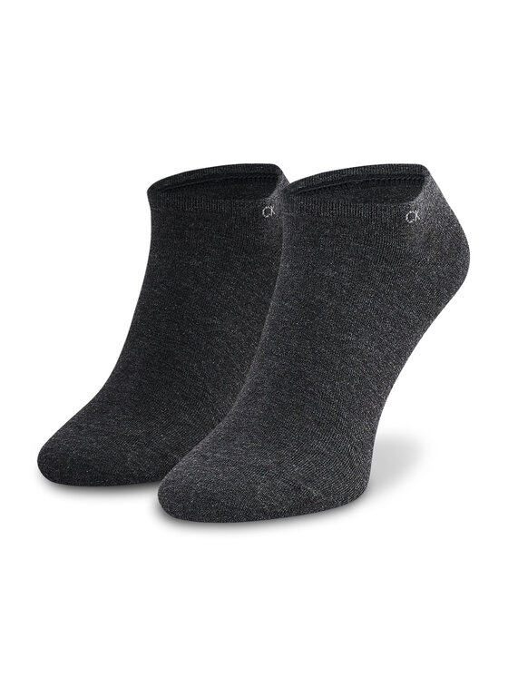 Calvin Klein Calvin Klein 2er-Set niedrige Herrensocken 701218714 Grau