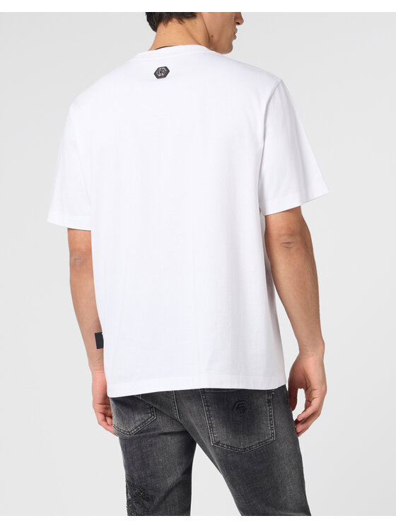 PHILIPP PLEIN PHILIPP PLEIN T-Shirt 29742 Biały Regular Fit