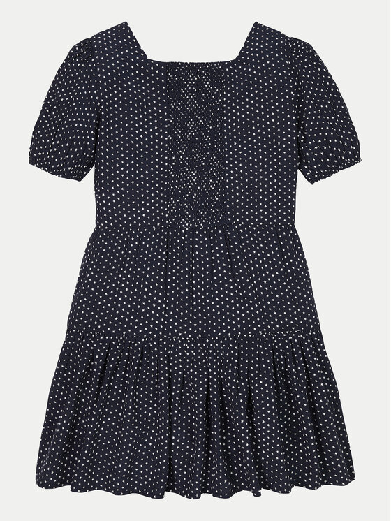 Tommy Hilfiger Tommy Hilfiger Každodenné šaty KG0KG08337 S Tmavomodrá Regular Fit