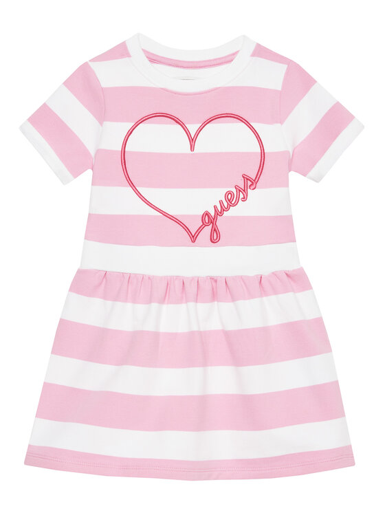Guess Guess Kleid für den Alltag K5GK28 KBOR4 Rosa Regular Fit