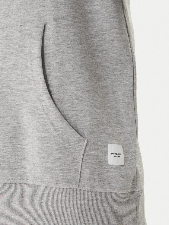 Jack & Jones Jack & Jones Bluză Basic 12182537 Gri Regular Fit