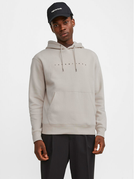 Jack & Jones Jack & Jones Pulóver Star 12233972 Bézs Relaxed Fit
