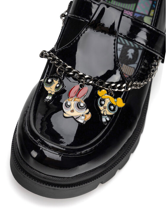 Powerpuff Girls Powerpuff Girls Pusbačiai CS-AW24-114WBPPG Juoda