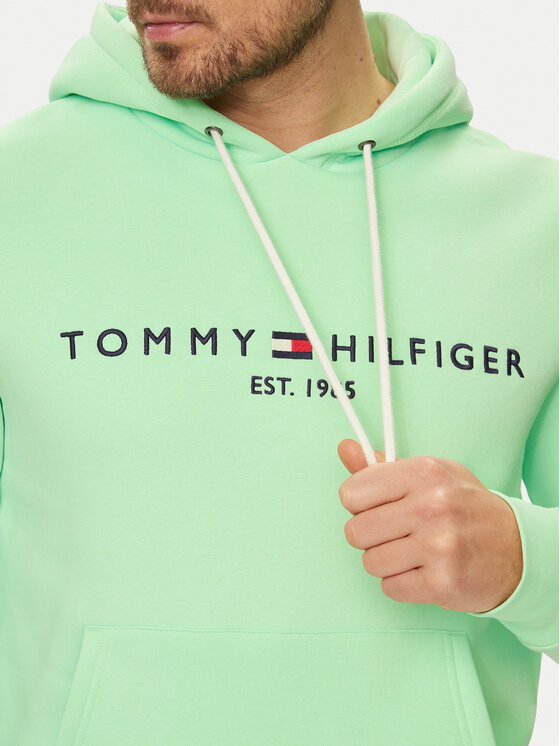 Tommy Hilfiger Tommy Hilfiger Jopa Logo MW0MW11599 Zelena Regular Fit