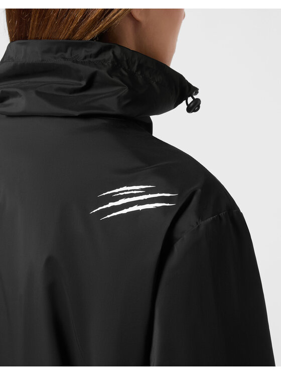 Plein Sport Plein Sport Giacca a vento 22415 Nero Baggy Fit