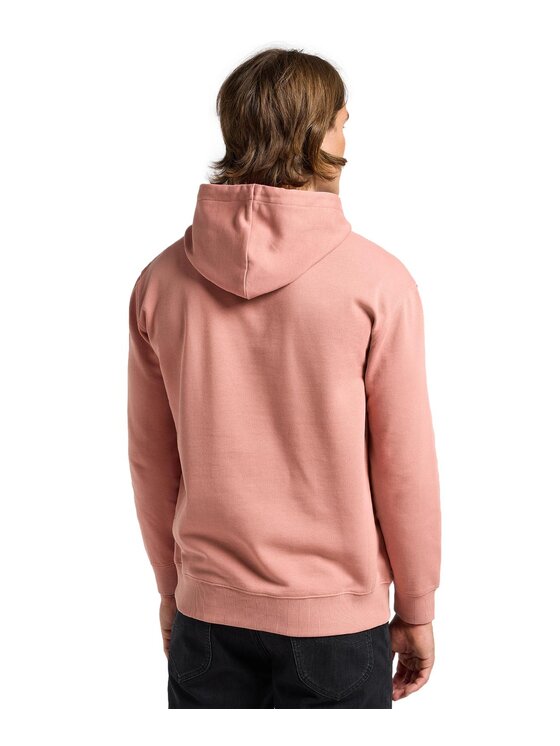 Lee Lee Bluza 112363883 Różowy Regular Fit