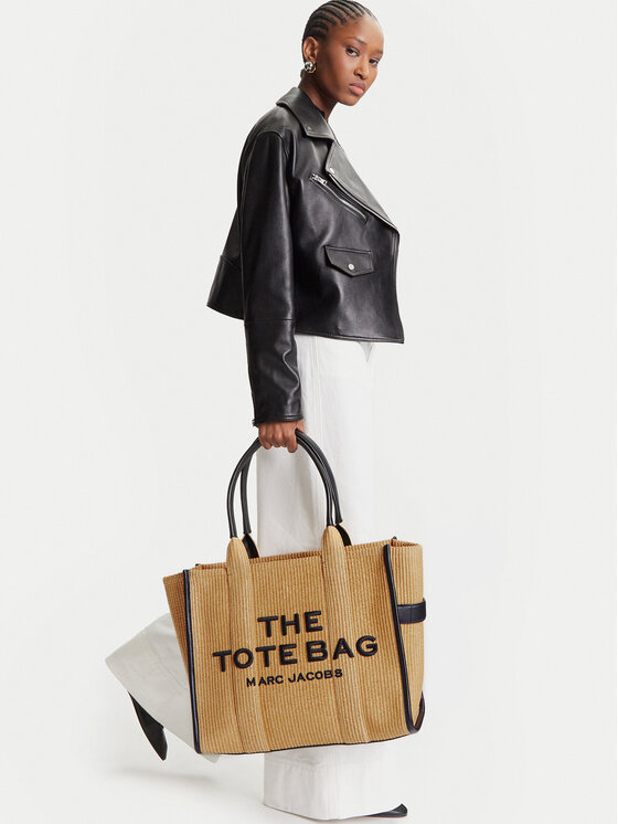 Marc Jacobs Marc Jacobs Ročna torba The Woven Large Tote Bag 2S4HTT056H03 Bež