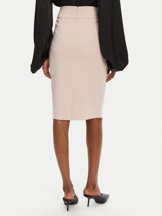 Rinascimento Rinascimento Спідниця-олівець CFC0122972003 Рожевий Regular Fit