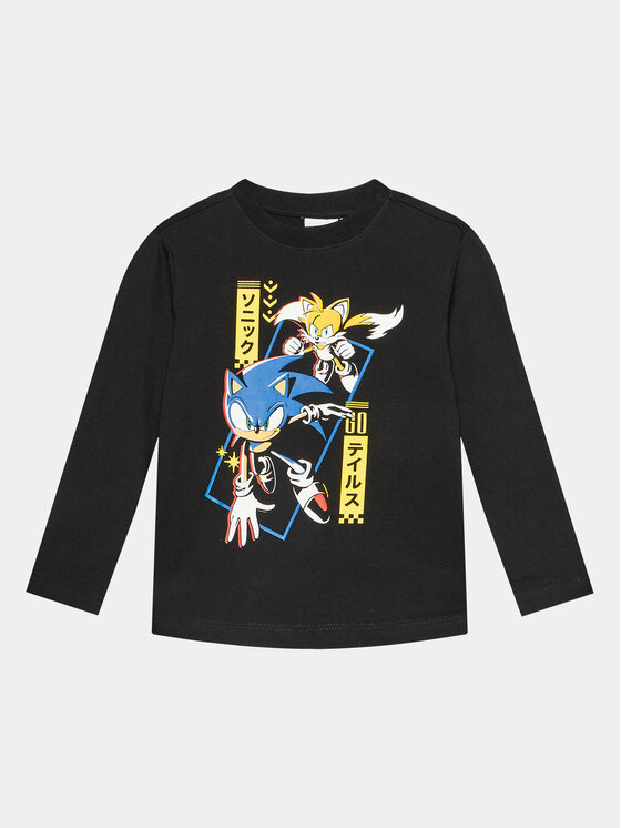 OVS OVS Μπλουζάκι SONIC 1834299 Μαύρο Regular Fit