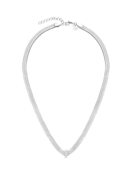 Rosefield Rosefield Naszyjnik Snake Evolution Collection Srebrny