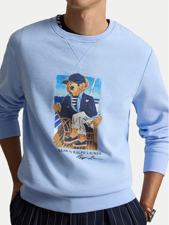 Polo Ralph Lauren Polo Ralph Lauren Džemperis 710B18538001 Šviesiai mėlyna Regular Fit