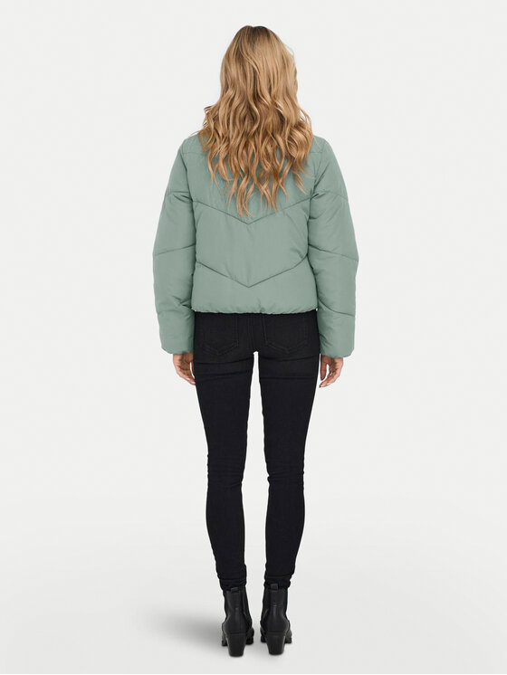 ONLY ONLY Zimné bundy Maggi 15308639 Zelená Regular Fit