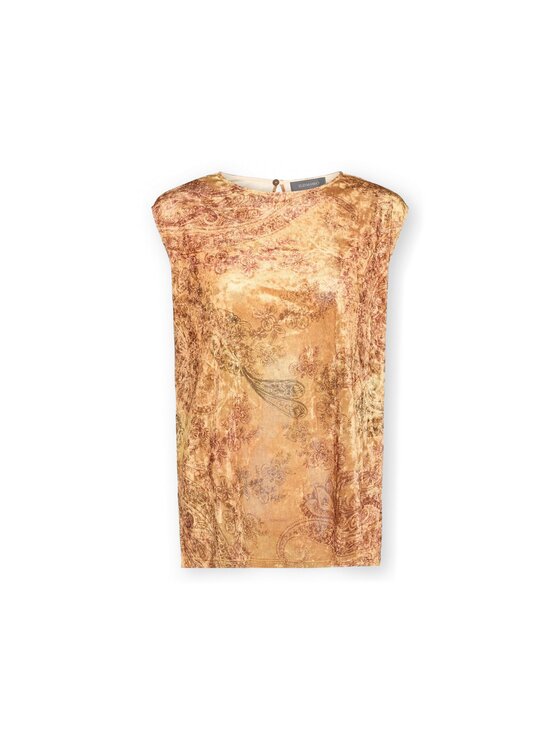 Elena Mirò Elena Mirò Top D005E000029N001 Oro Regular Fit