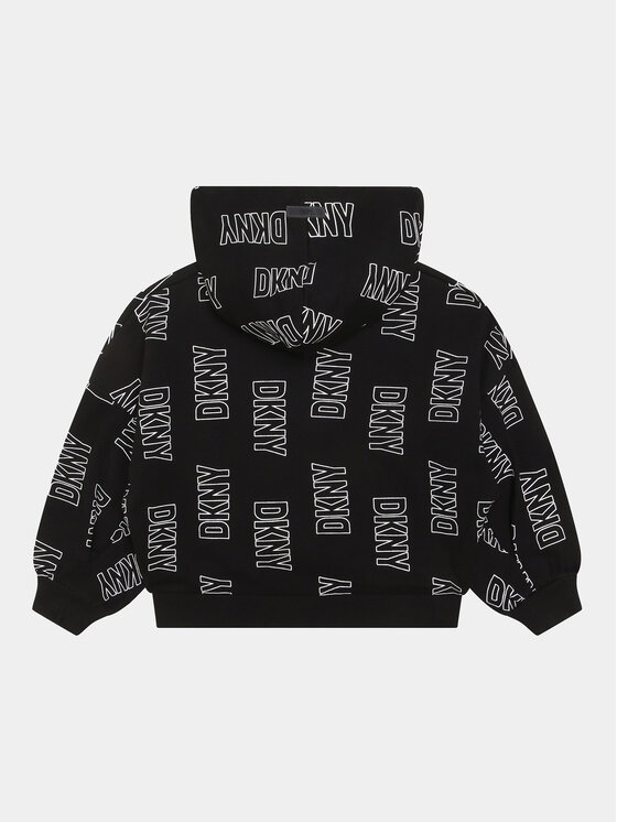 DKNY DKNY Суитшърт D35T13 S Черен Regular Fit