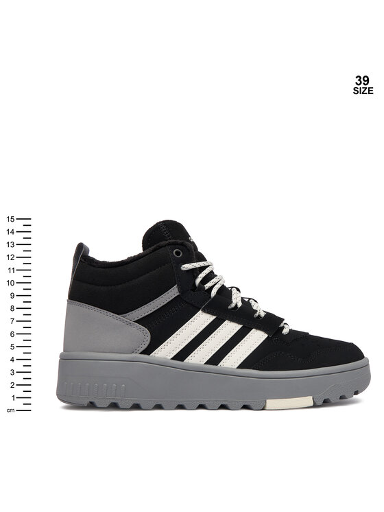 adidas adidas Sneakersy Hoops 4.0 Mid J Shoes KI6384 Czarny