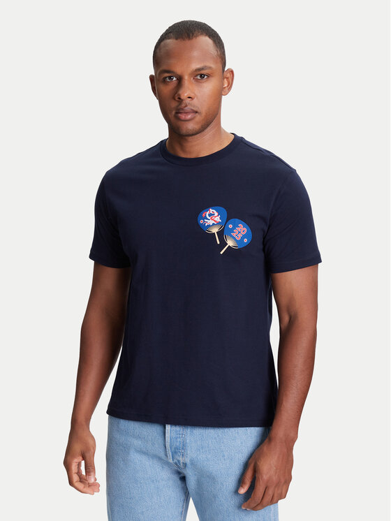 United Colors Of Benetton United Colors Of Benetton T-Shirt 3I1XU1096 Granatowy Regular Fit