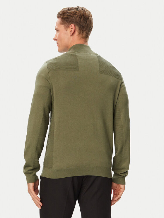 BOSS BOSS Светр Momentum-X QZ 50547898 Хакі Regular Fit