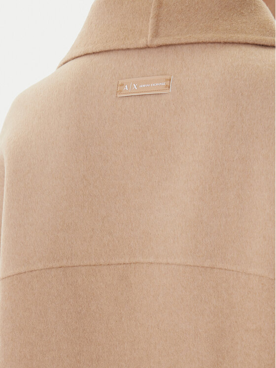 Armani Exchange Armani Exchange Cappotto di lana XW000715 AF16216 U1051 Beige Relaxed Fit