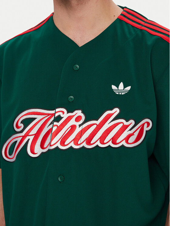 adidas adidas T-shirt Summer League Varsity Baseball KE2245 Zelena Oversize