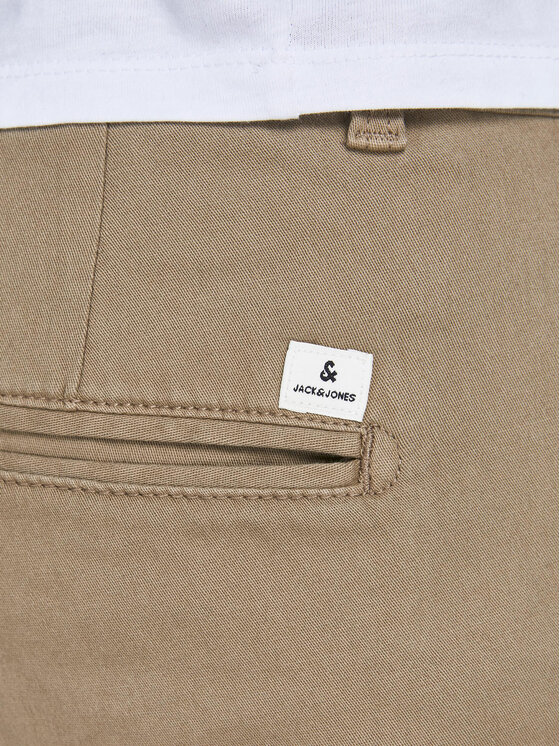 Jack&Jones Jack&Jones Hlače Marco Dave 12174307 Bež Slim Fit