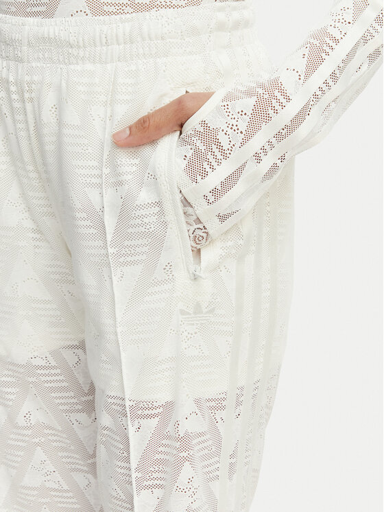 adidas adidas Спортивні штани Firebird Classic KE3455 Écru Regular Fit