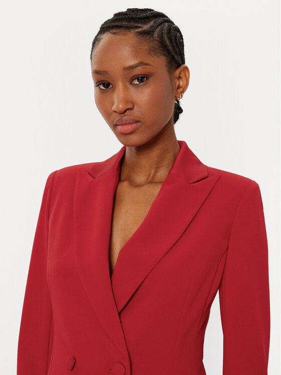 Imperial Imperial Marynarka JU25IAW Czerwony Slim Fit