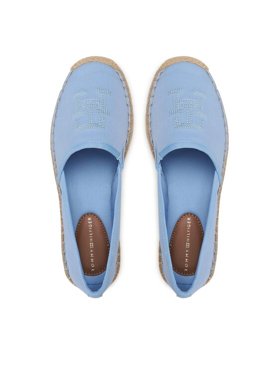 Tommy Hilfiger Tommy Hilfiger Espadrillas Th Embroidered Espadrille FW0FW07101 Celeste
