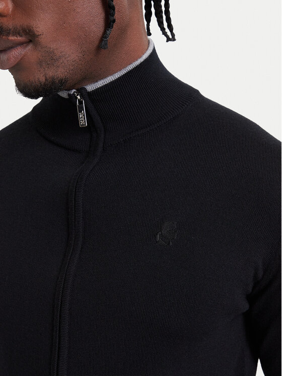 KARL LAGERFELD KARL LAGERFELD Kardigan 655004 564399 Czarny Regular Fit
