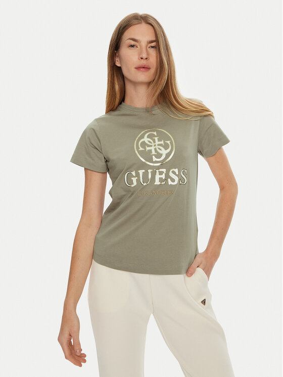 Guess T-krekls V4BI00 I3Z14 Pelēks Regular Fit