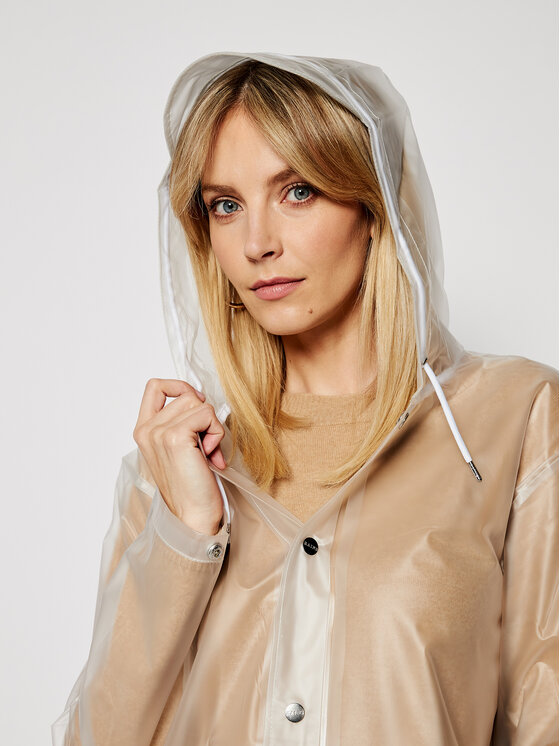 Rains Rains Giacca impermeabile Unisex 1269 Bianco Regular Fit