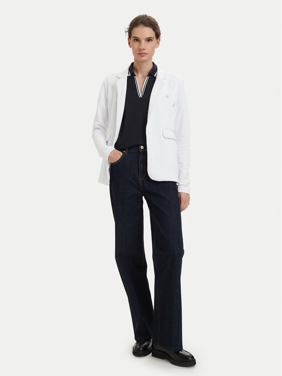 Beverly Hills Polo Club Beverly Hills Polo Club Піджак P-SS26W-F6547 Білий Regular Fit