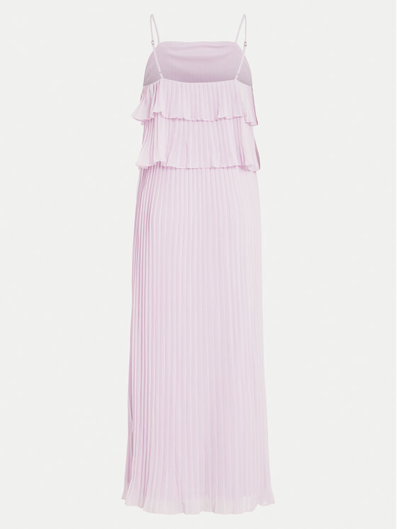 Vila Vila Rochie cocktail Chiffan 14104100 Violet Regular Fit