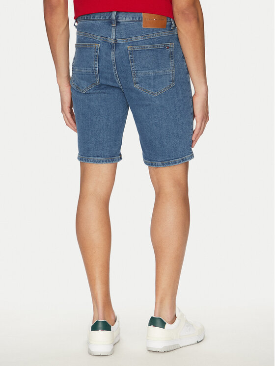 Tommy Hilfiger Tommy Hilfiger Szorty jeansowe Brooklyn MW0MW39194 Niebieski Slim Fit